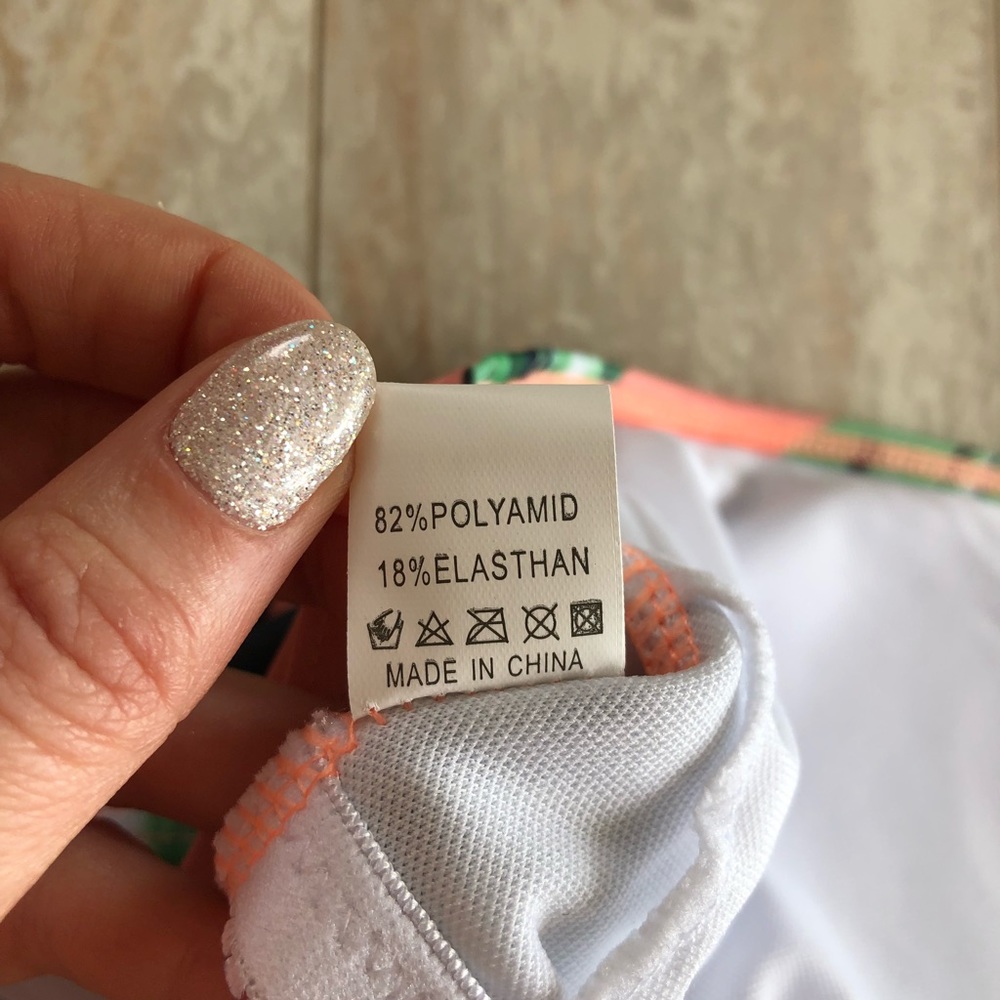 NWT Telaura Sexy Floral Two Piece Swimsuit - Picture 7 of 7